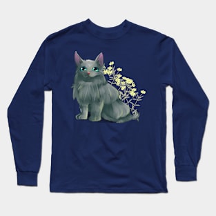 Cat Toon Cat Long Sleeve T-Shirt